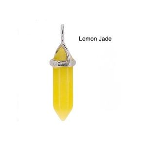 Lemon Jade Point Pendant